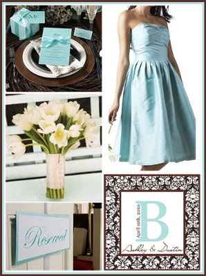 Tiffany & Co themed wedding