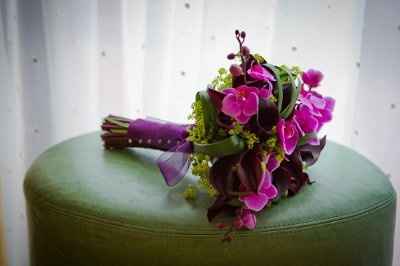 Purple Calla Lily Bouquet/Centerpieces