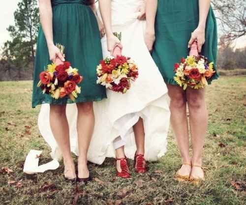 Fall Brides, what are your colors?