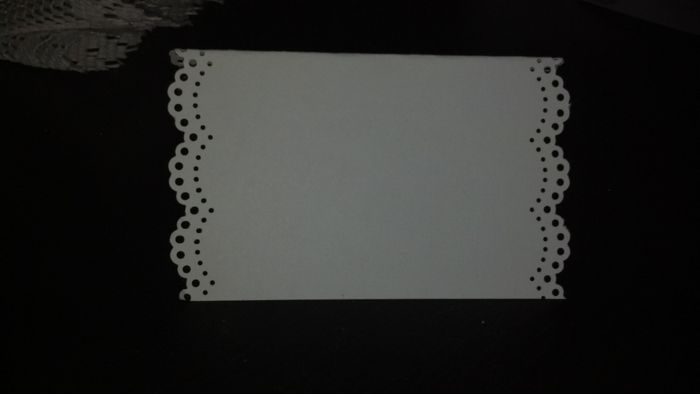 Not thinking things though! Escort cards