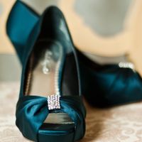 Glass slipper - show me your wedding shoes!