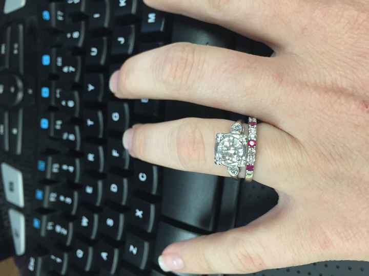Haven't seen in a while... Girls!, show off your ring!!!