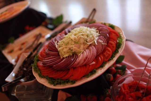 what was or going to your wedding menu.