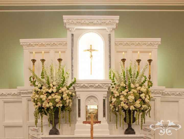 How much was your floral urn for the alter?
