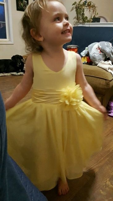 Flower Girl Not In White??