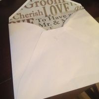 Envelope liners