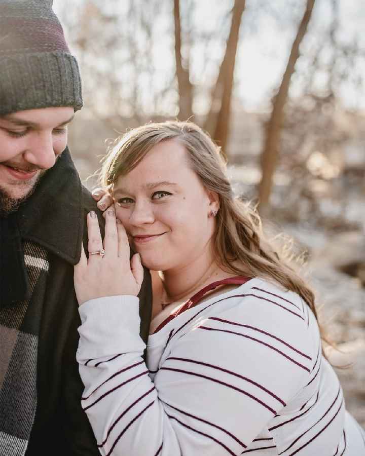 Admidst the Covid-19 panic, post your favorite picture from your engagement shoot. - 1