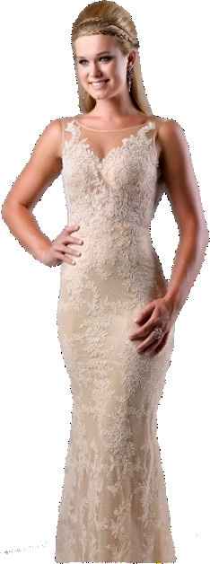 What kind of wedding dress is suitable for a beach wedding