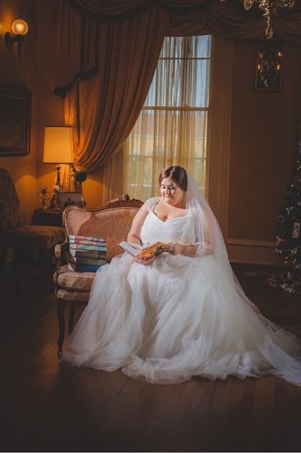 To all my plus size brides lets see how well u rocked your dress!!