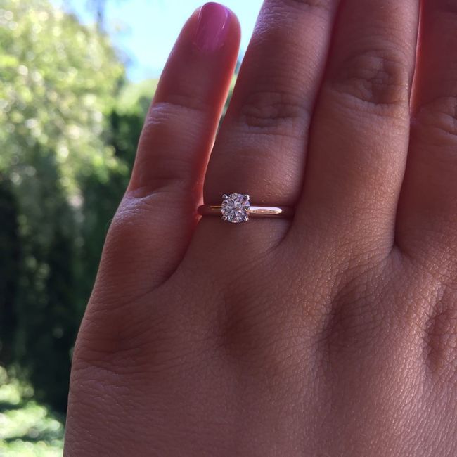 SHOW OFF YOUR RINGS LADIES!! I wanna see that bling!!!