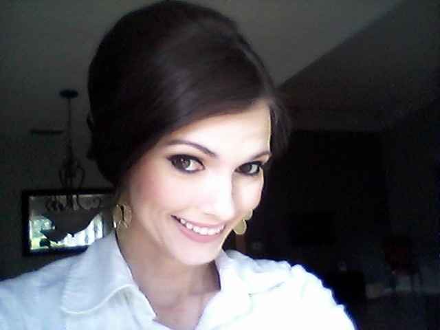 Makeup and hair trial