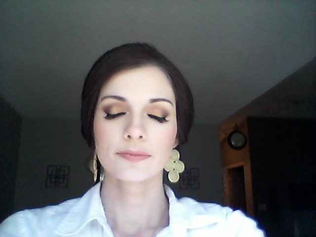 Makeup and hair trial