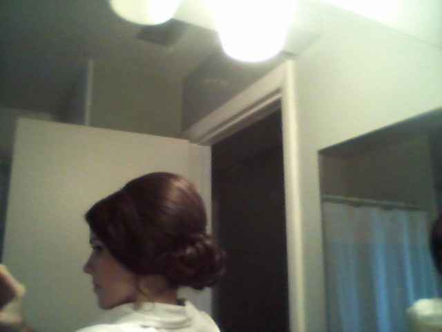 Makeup and hair trial