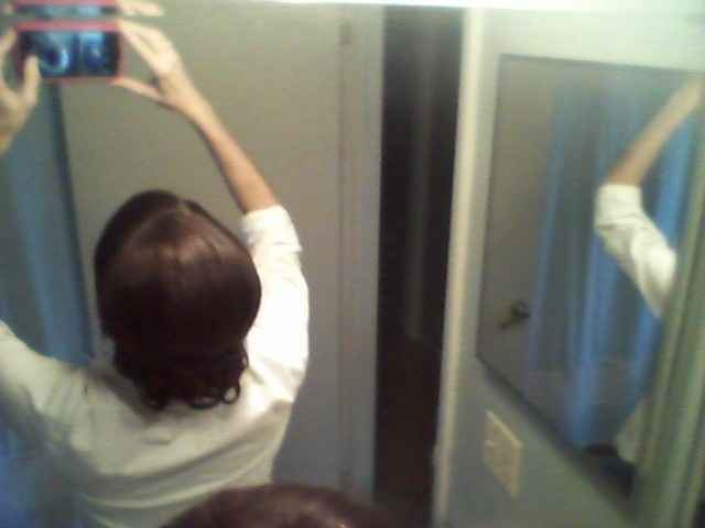 Makeup and hair trial