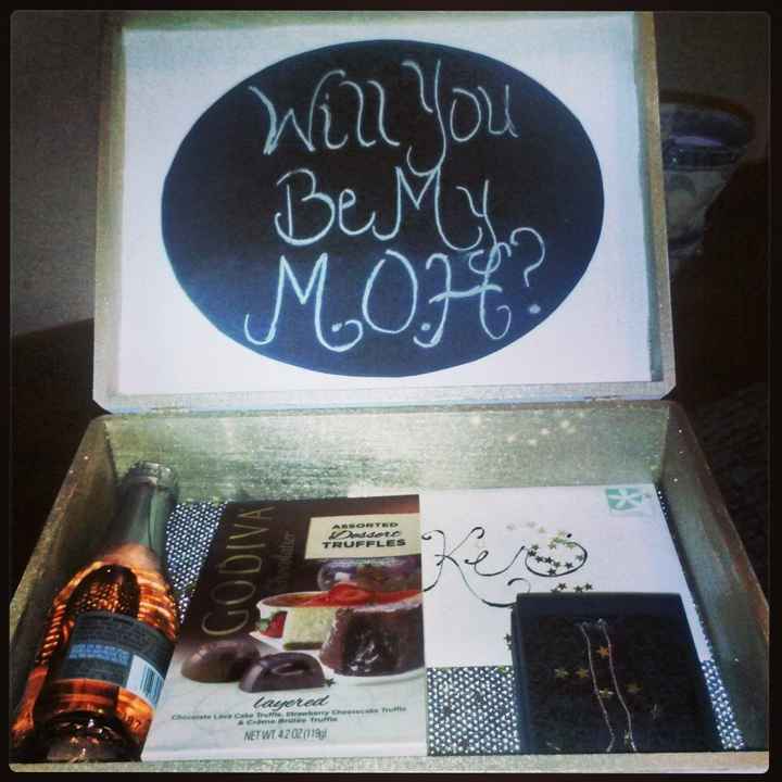 Bridesmaid Box DIY.