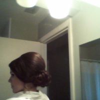 Makeup and hair trial