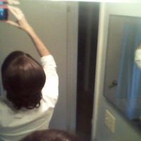 Makeup and hair trial