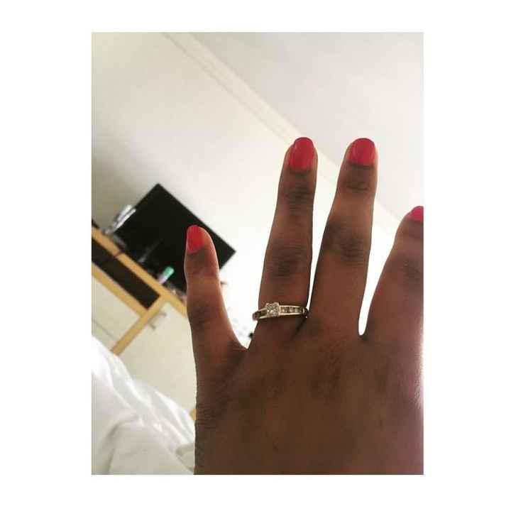 Moissanite engagement ring center stone