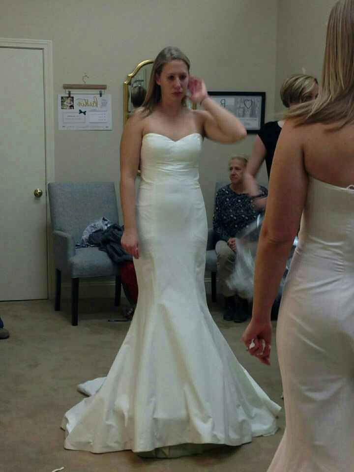 Show me your trumpet/mermaid style dress!!!