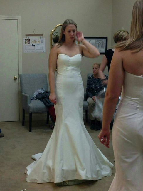 Show me your trumpet/mermaid style dress!!!
