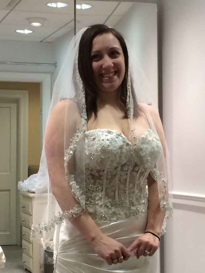 Just got back from my first fitting!!!!