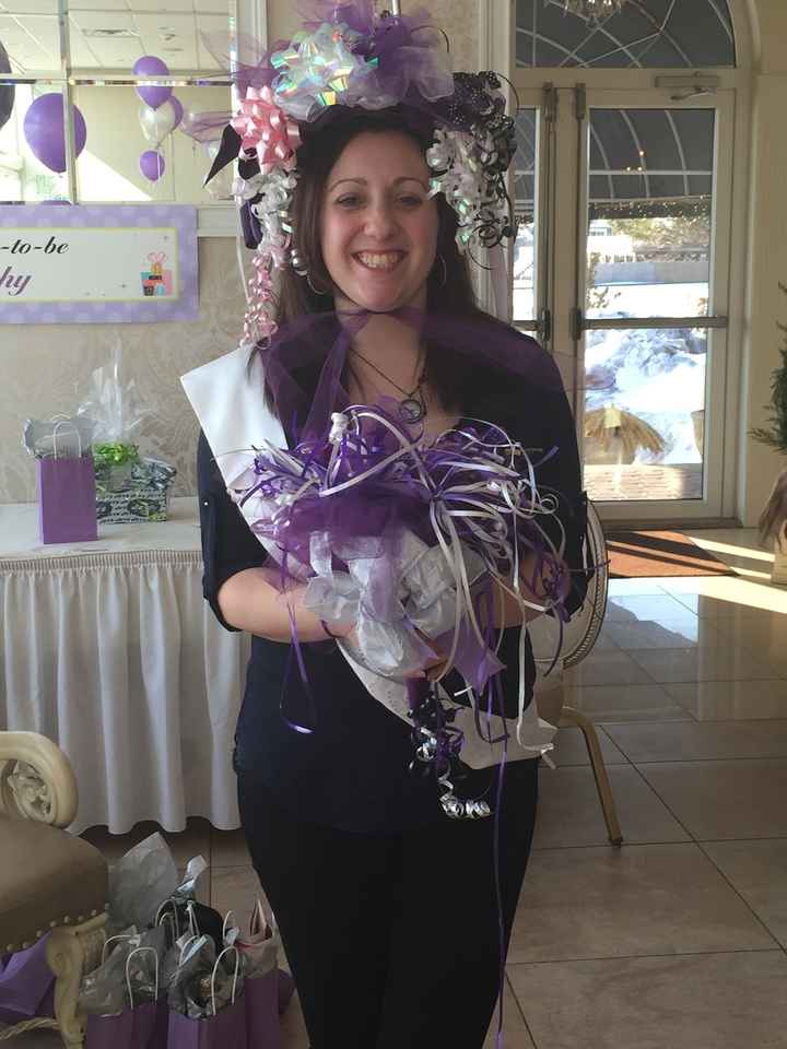 No scissors at bridal shower