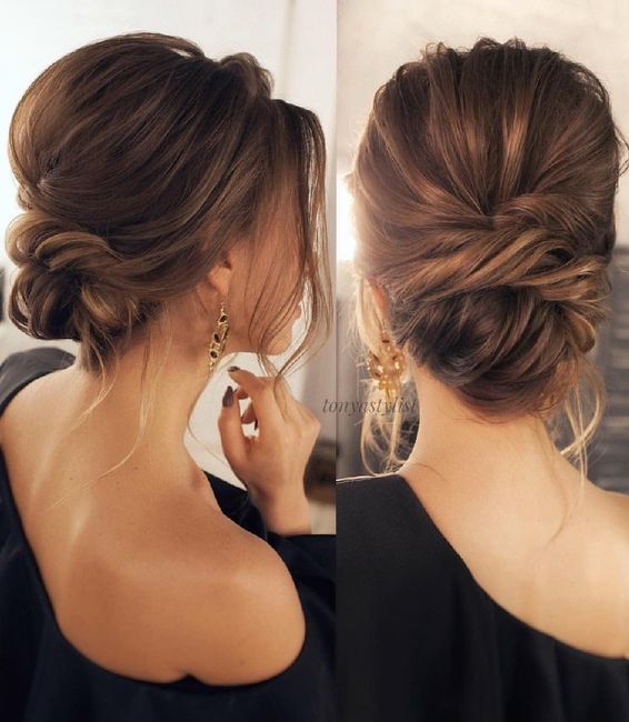 How did you wear your Hair for your wedding? - 1