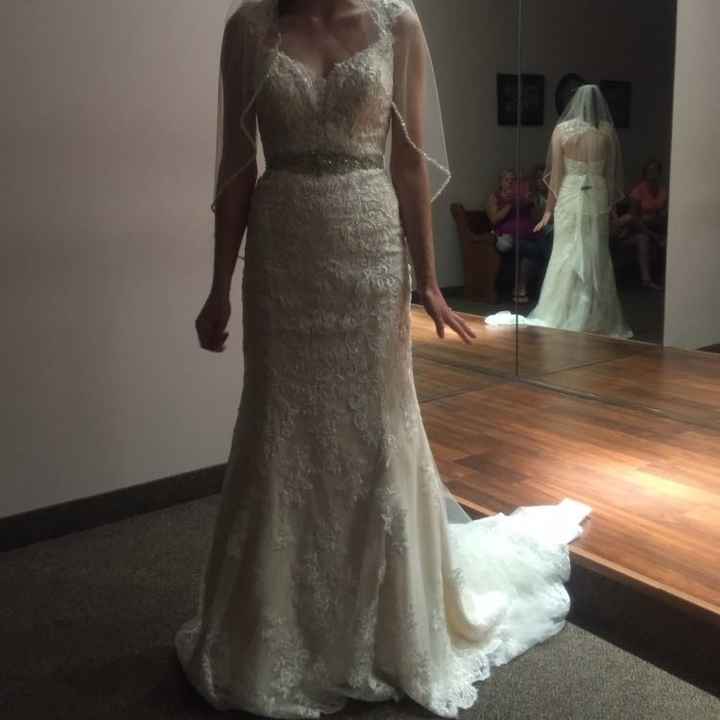 I said yes to my dress! Now I want to see yours!!