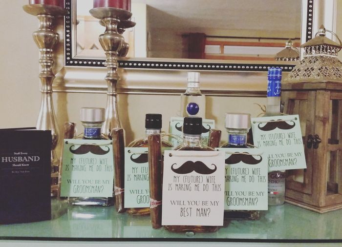 groomsman proposal gift