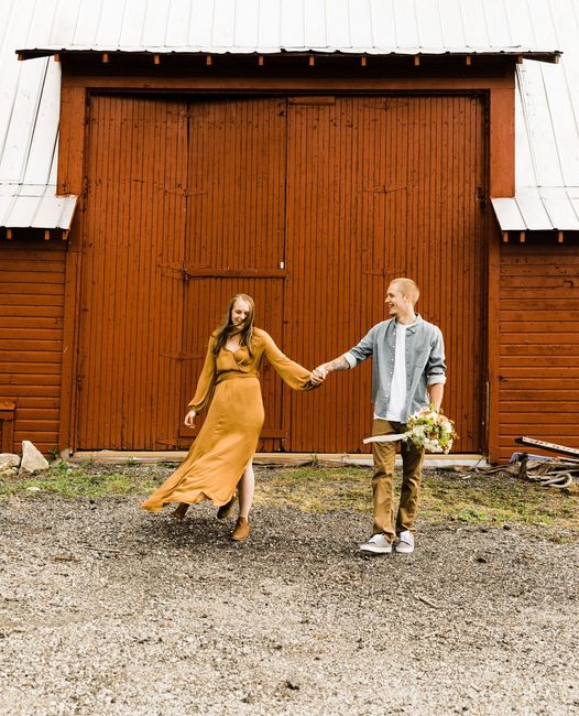 We had our couples photoshoot which turned into an engagement photoshoot - 1