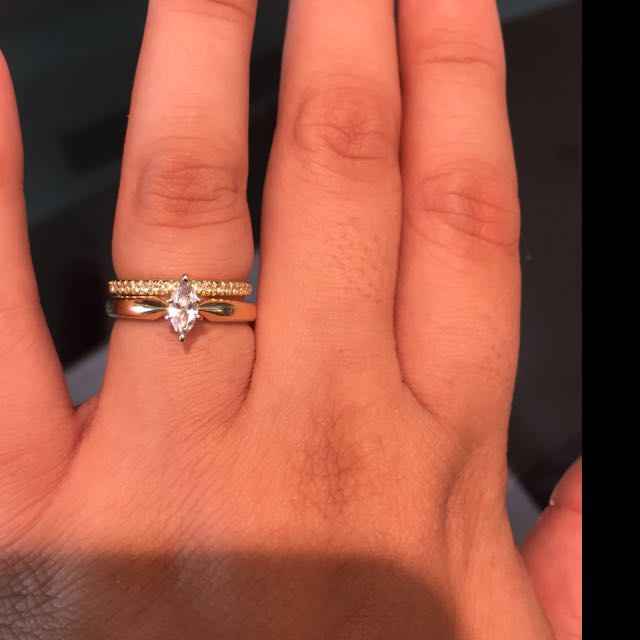  I’m trying to figure out what wedding band to get...help! - 5