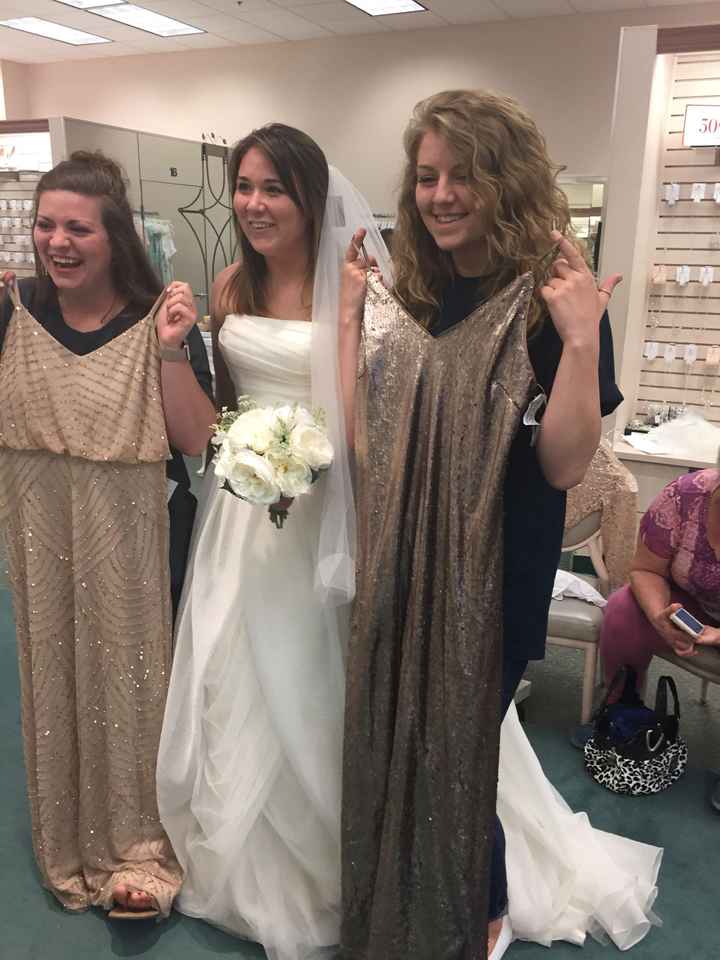  i work at Davids Bridal- now i can’t decide which dress!!! - 1