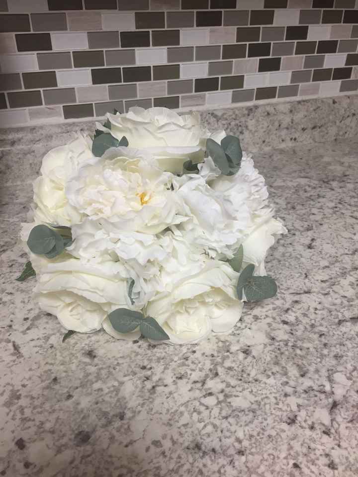 Trial diy Bridesmaids bouquets.... - 3
