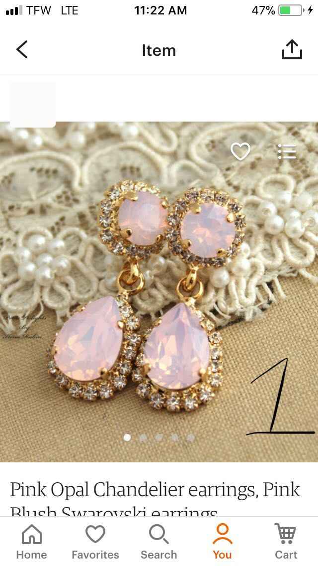 Which stone should go in my earring? - 2