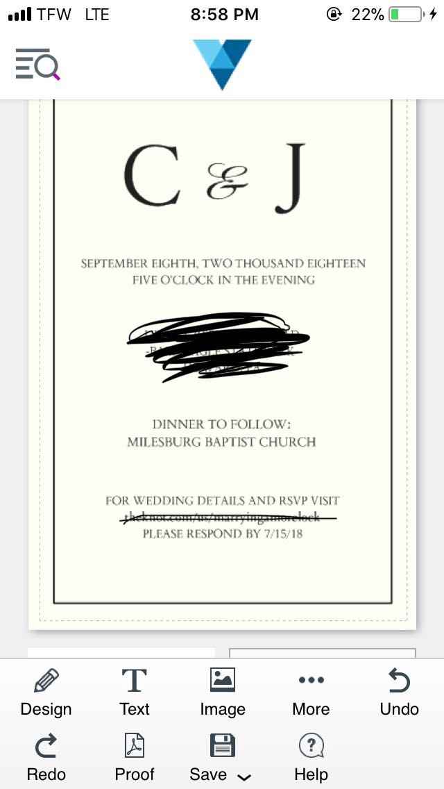 Invitations/rsvps ordered - 2