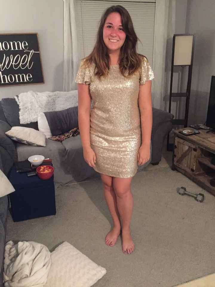Sparkly Dress for a Sparkler Send off? - 1