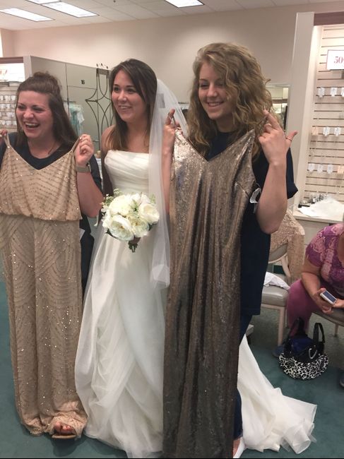  i work at Davids Bridal- now i can’t decide which dress!!! - 1