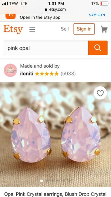 Which stone should go in my earring? - 1