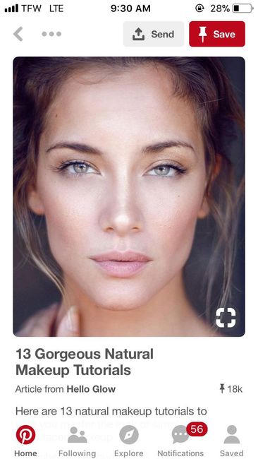 Doing own makeup - 2