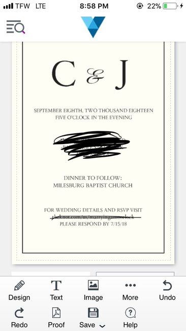 Save the dates or just invites?! - 2