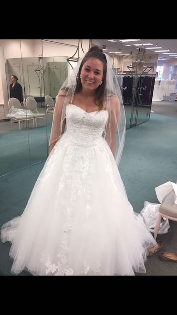 Potential dress regret. - 1