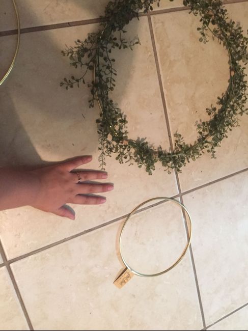 diy greenery hoops 4