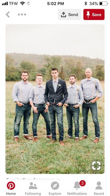 Fh's only request is to wear jeans... Help. - 2