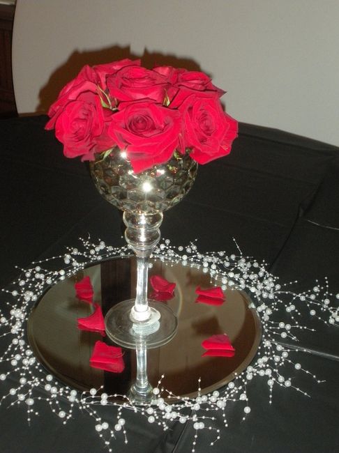 My reception venue and centerpiece idea *Pics