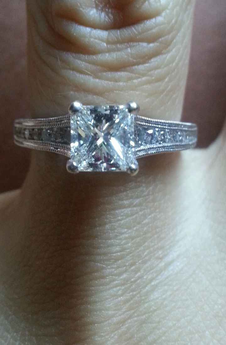 Show off your E-ring and wedding band!!!
