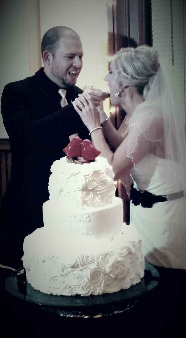 Cutting the cake! w/pics