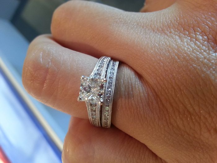 Show off your E-ring and wedding band!!!