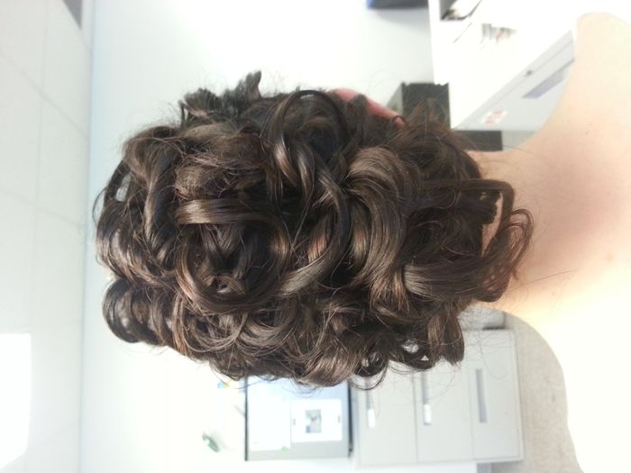 Hair trial #2. Happier this time around. (pics)