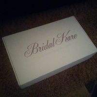 Wedding dress preserved!