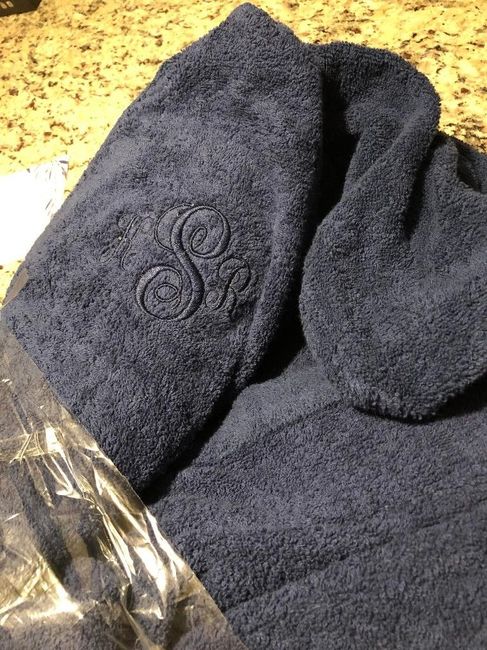 Monogram 1 - you can see a tiny bit of the plastic still in the K